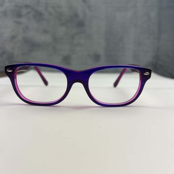 Ray-Ban RB1555 3666 Kids Eyeglasses FRAMES ONLY  Purple Pink Square 48-16-125 - Picture 1 of 15